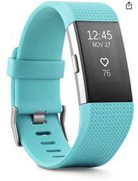 Fitbit Charge 2 Heart Rate + Fitness Wristband, Teal