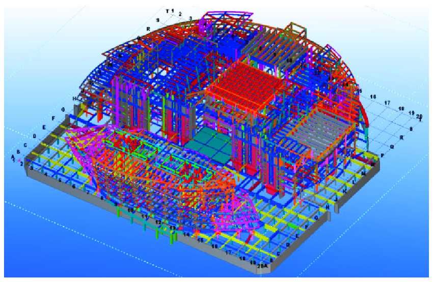 КМД чертежи с BIM технологиями. Расчеты зданий по Еврокоду. Км, Кж, Ар