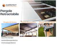 Pergole Retractabile Bioclimatice, All Season, Winter Garden.