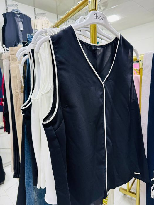 Bazaviy kofta lar oq bantikli qora bantiksiz