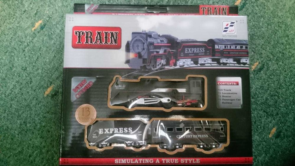 Железная дорога на батарейках