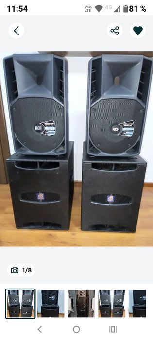 Mixer RCF pentru DJ, formație live, nuntă, botez