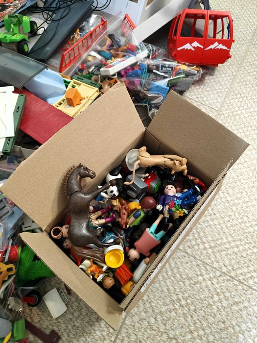 Playmobil - Алпийски кабинков лифт + много уникални животни и фигурки