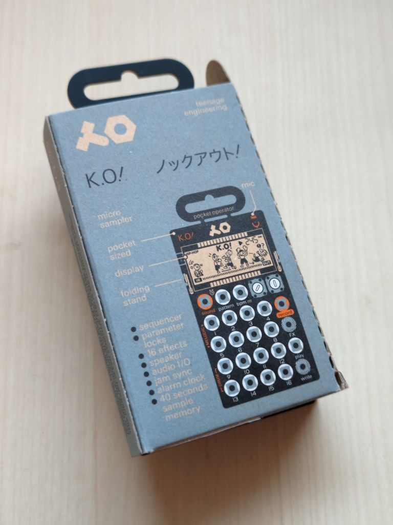 Нов Teenage Engineering PO-33 KO