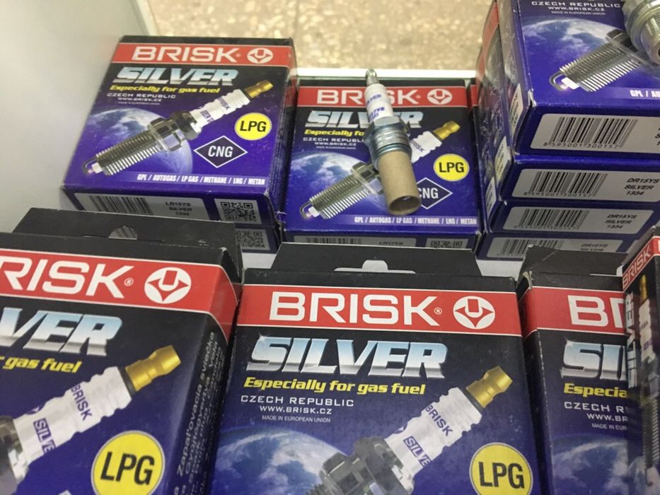 Свечи для машин на газу!