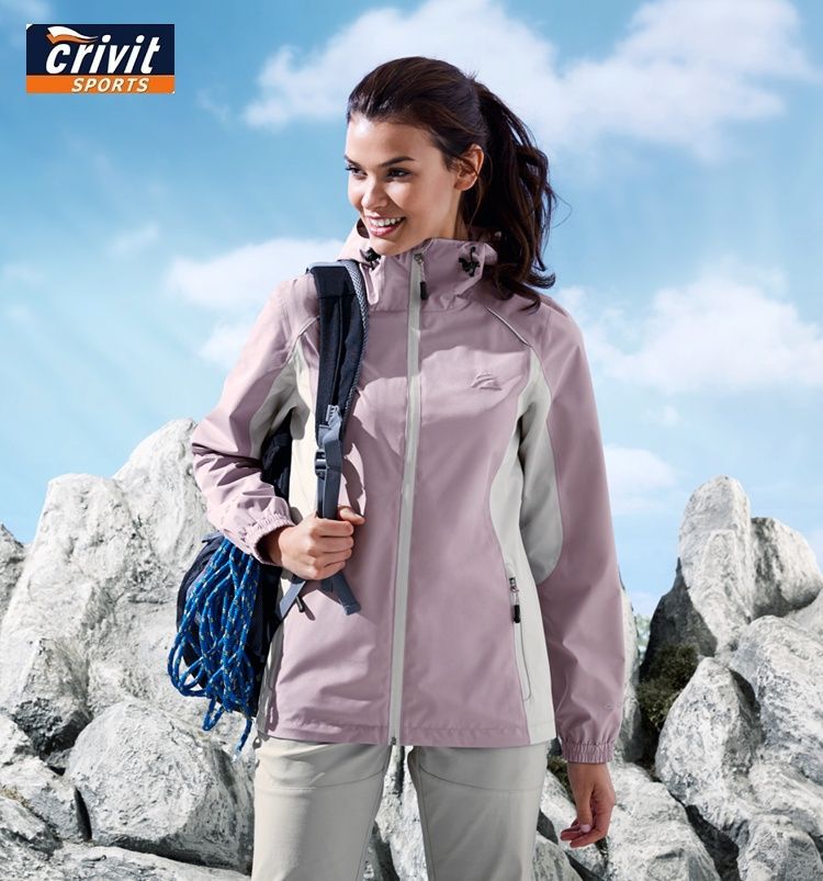 Crivit (Германия) женская лёгкая непромокаемая мембранная куртка