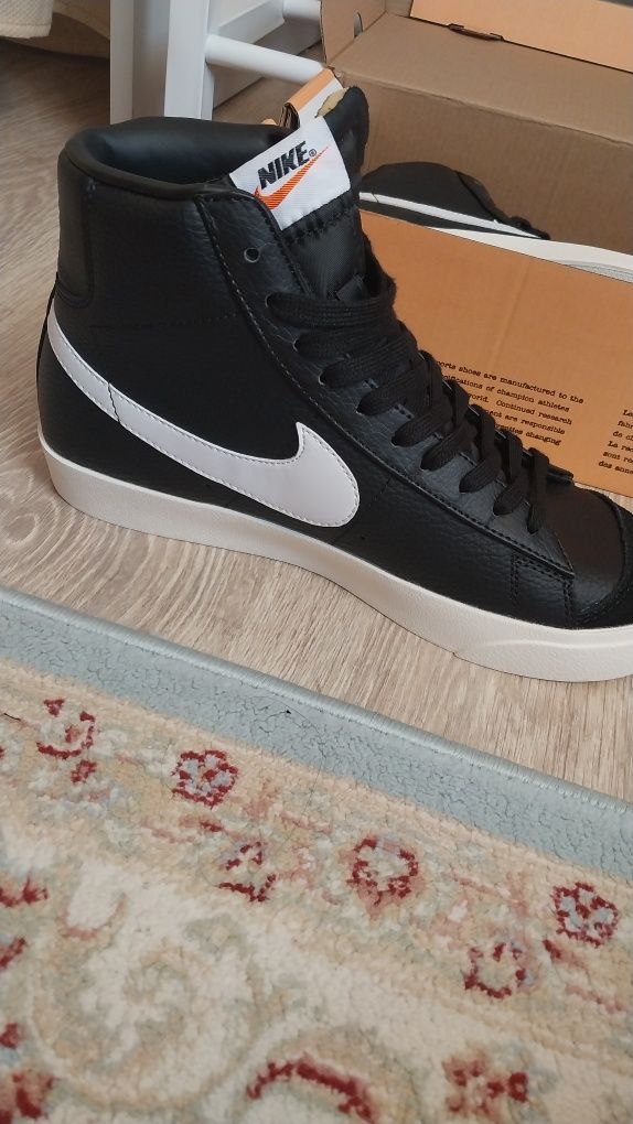 Кросовки Nike Blazer черные