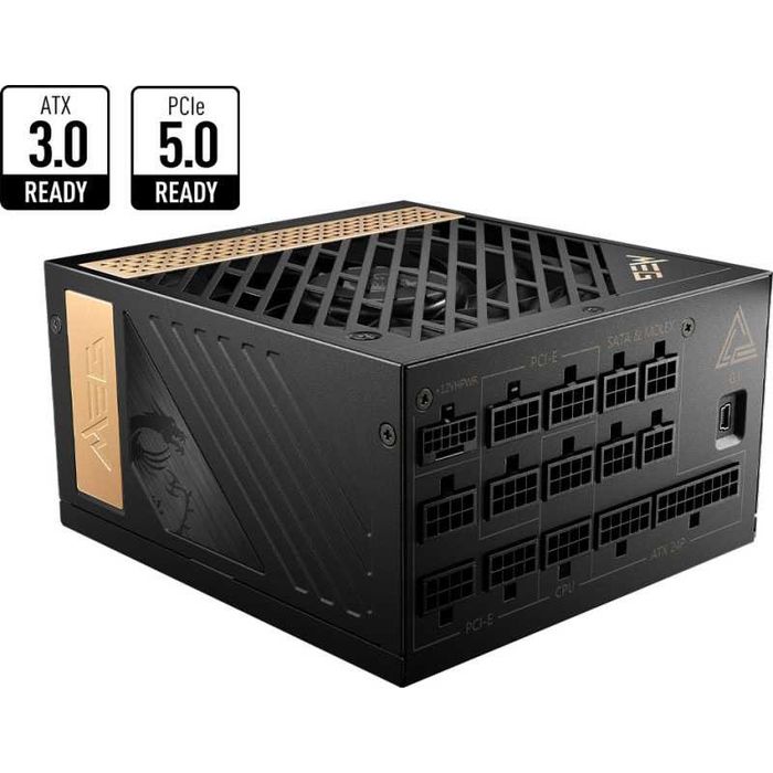 Sursa MSI MEG Ai1300P PCIE5, 1300W, 80 Plus Platinum, Full Modulara