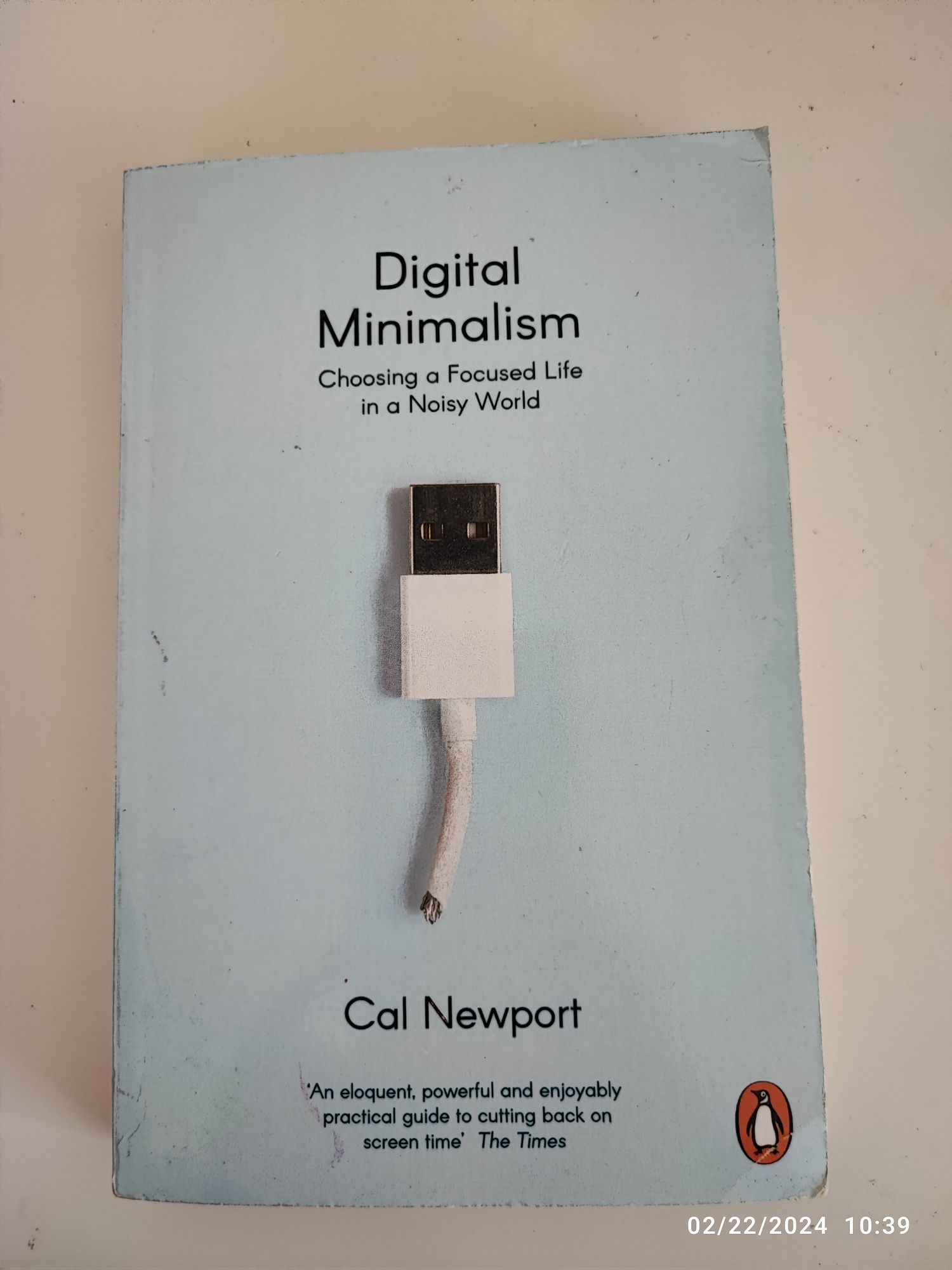 Didital Minimalism, Cal Newport