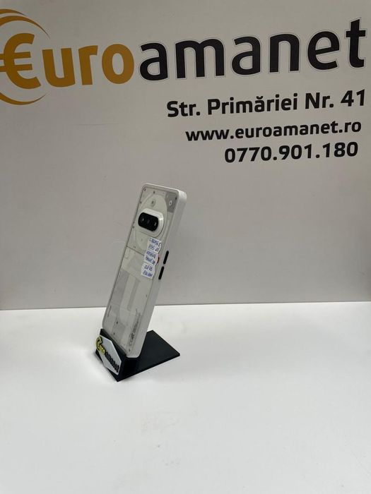 Telefon mobil Nothing Phone (3a), 128GB, 8GB RAM, 5G, White -P-