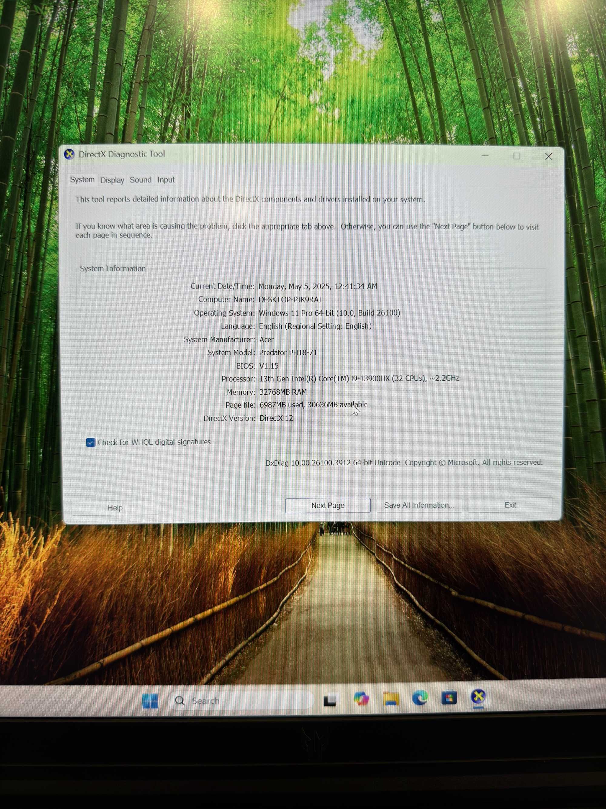 Laptop Predator Helios 18