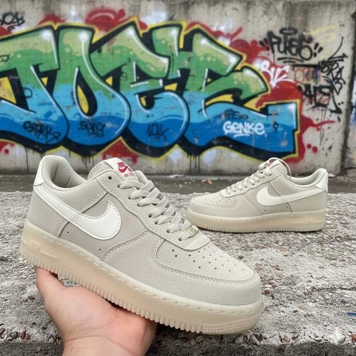 Adidasi Nike Air Force 1 Bej - Marimi 40-45 - Model Barbati Premium