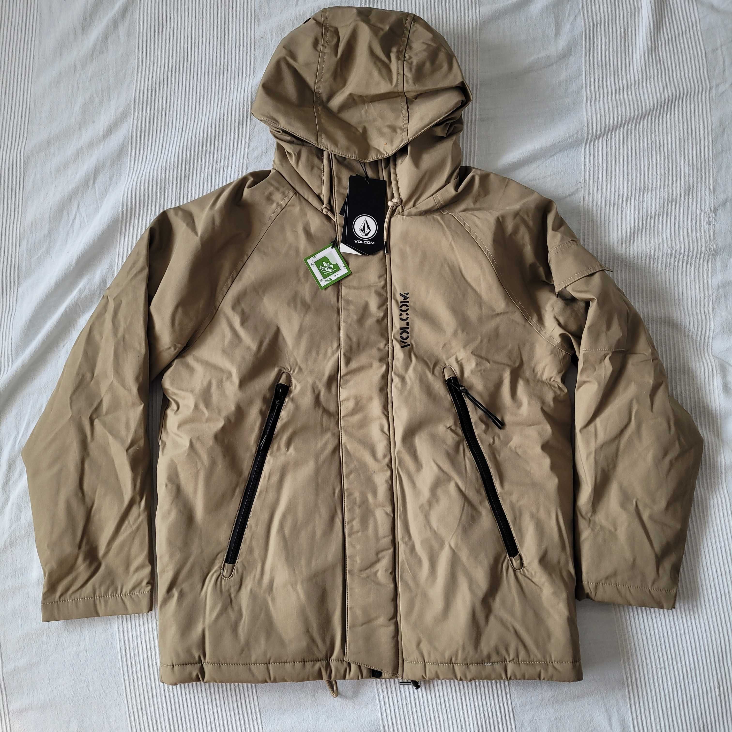 Volcom Stoke Stone Jackett - Khaki, Size S