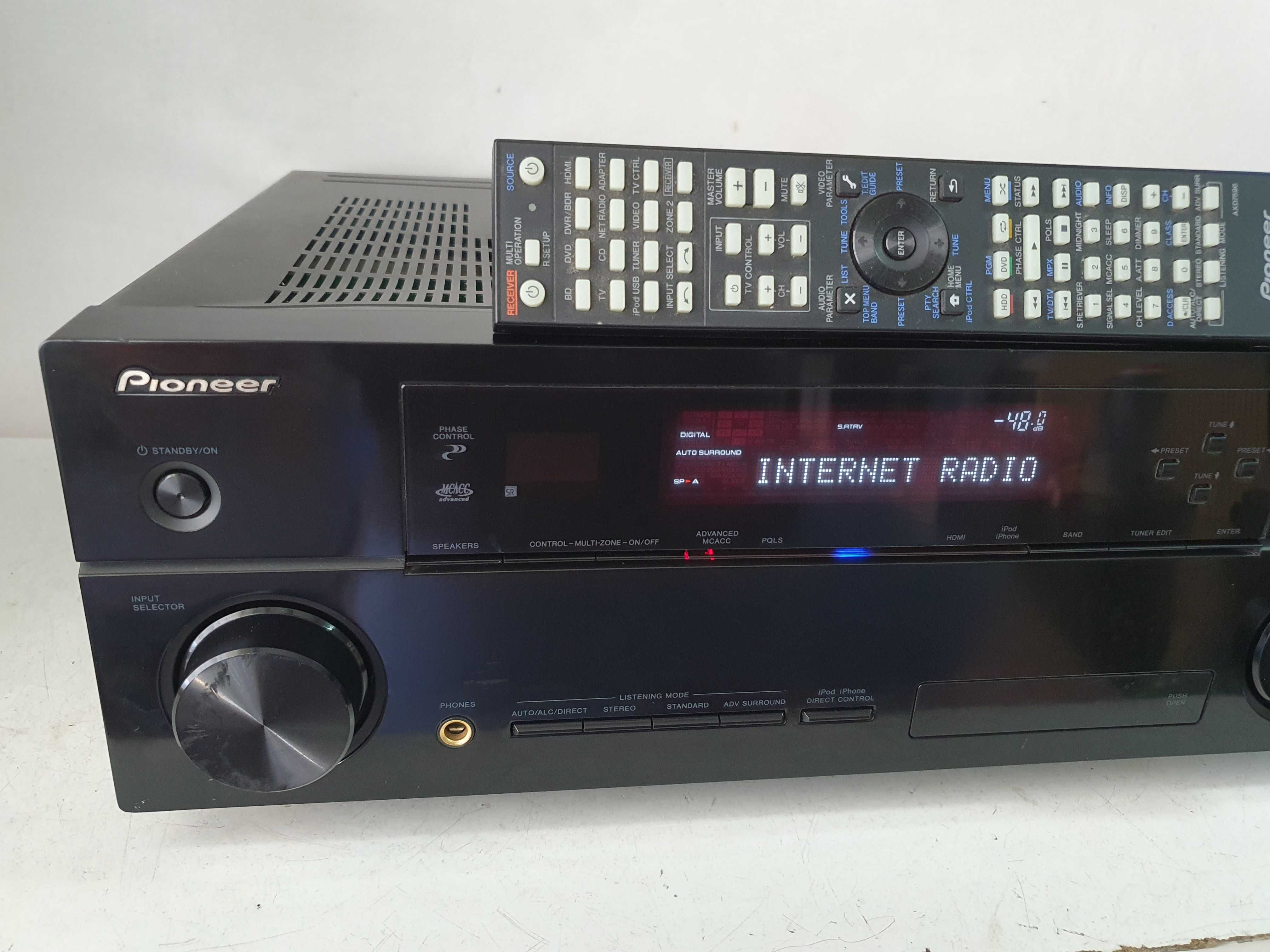 Pioneer VSX 920 muzica HDMI 7.1 USB internet radio filme muzica