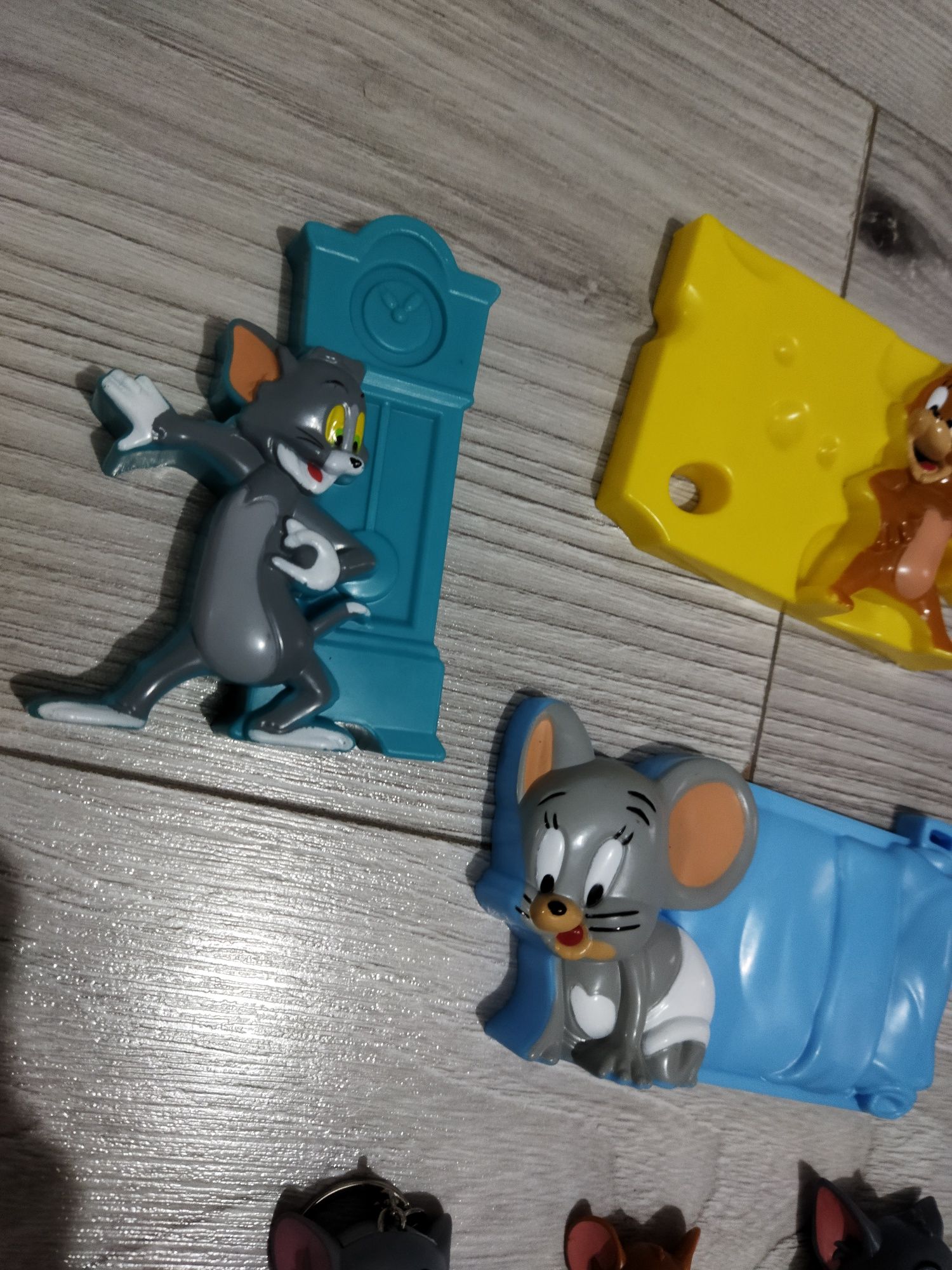 Lot jucării brelocuri figurine Tom și Jerry