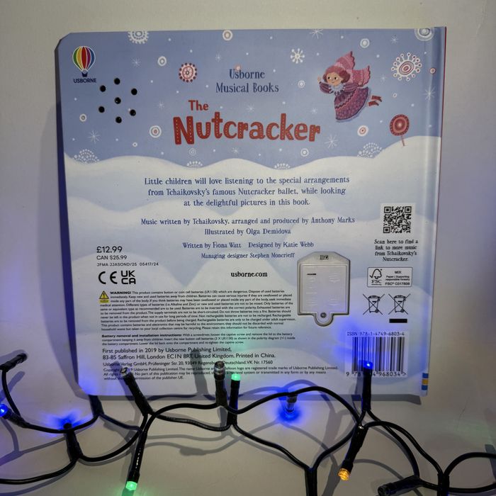 The Nutcracker Sound Book Christmas Edition by Usborne