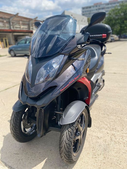 Piaggio MP3 350 Sport Maxi Scuter Quadro QV3 Limited Black Edition 350cc 2018 Triciclu
