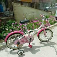 Детско розово колело Декатлон