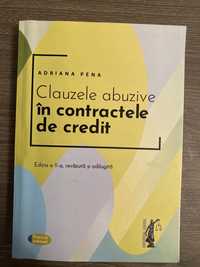 Clauzele abuzive în contractele de credit- Adriana Pena