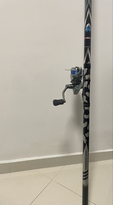 Въдица Siweida 5метра, макара Okuma alaris 30