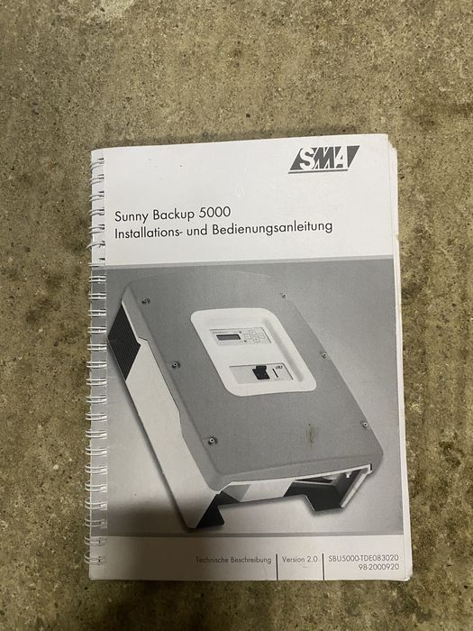 Sunny Backup SMA 5 Kw