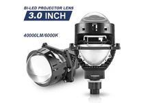 Bi LED лупи за фар 3 инча, 55W, к-т 2бр