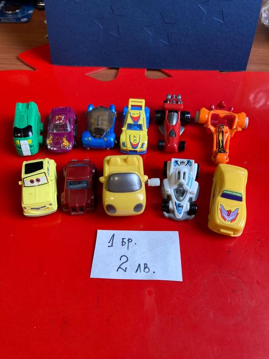Играчки от Kinder яйца ново сет 6 бр.