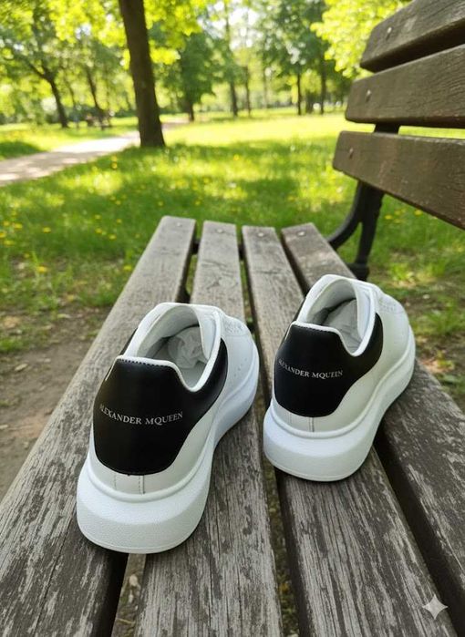 Adidasi Alexander M c Q u e e n Alb - Adidasi Fete Baieti