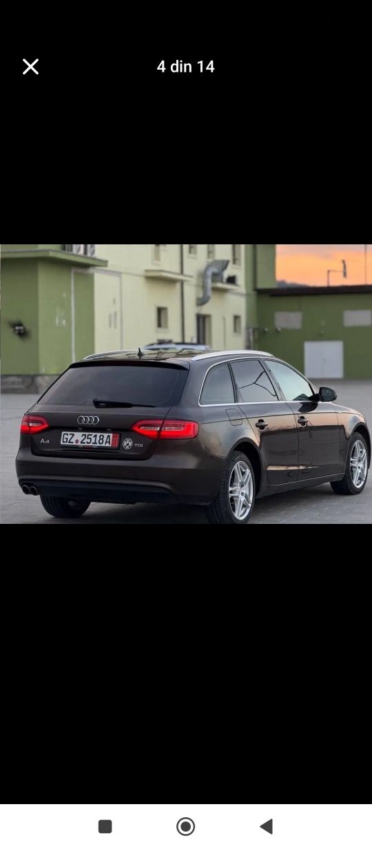 Audi A4 B8.5 automat 2.0 tdi 177cp 2012 euro 5 Preț fix!!!