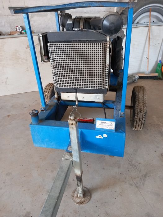 Motopompa pentru irigat.