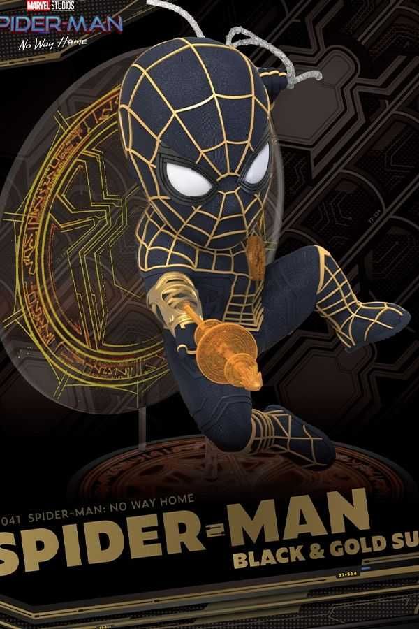 SPIDER-MAN Колекционерска фигурка Black&Gold suit EA-041