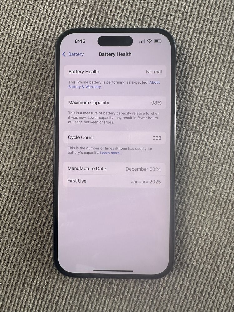 Apple Iphone 16 128gb black