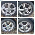 Set 4 Jante Roti Aliaj 225 50 17 R17 Audi A4 B8.5 2012 - 2015 [K3524]