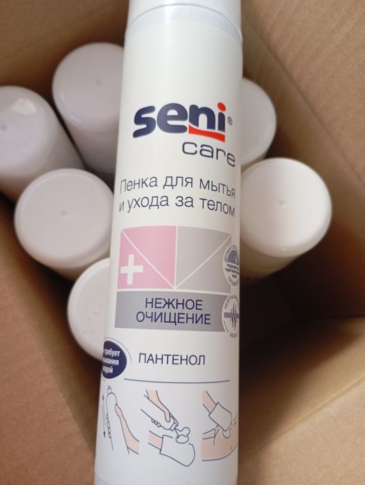 Пенка для ухода за телом Seni