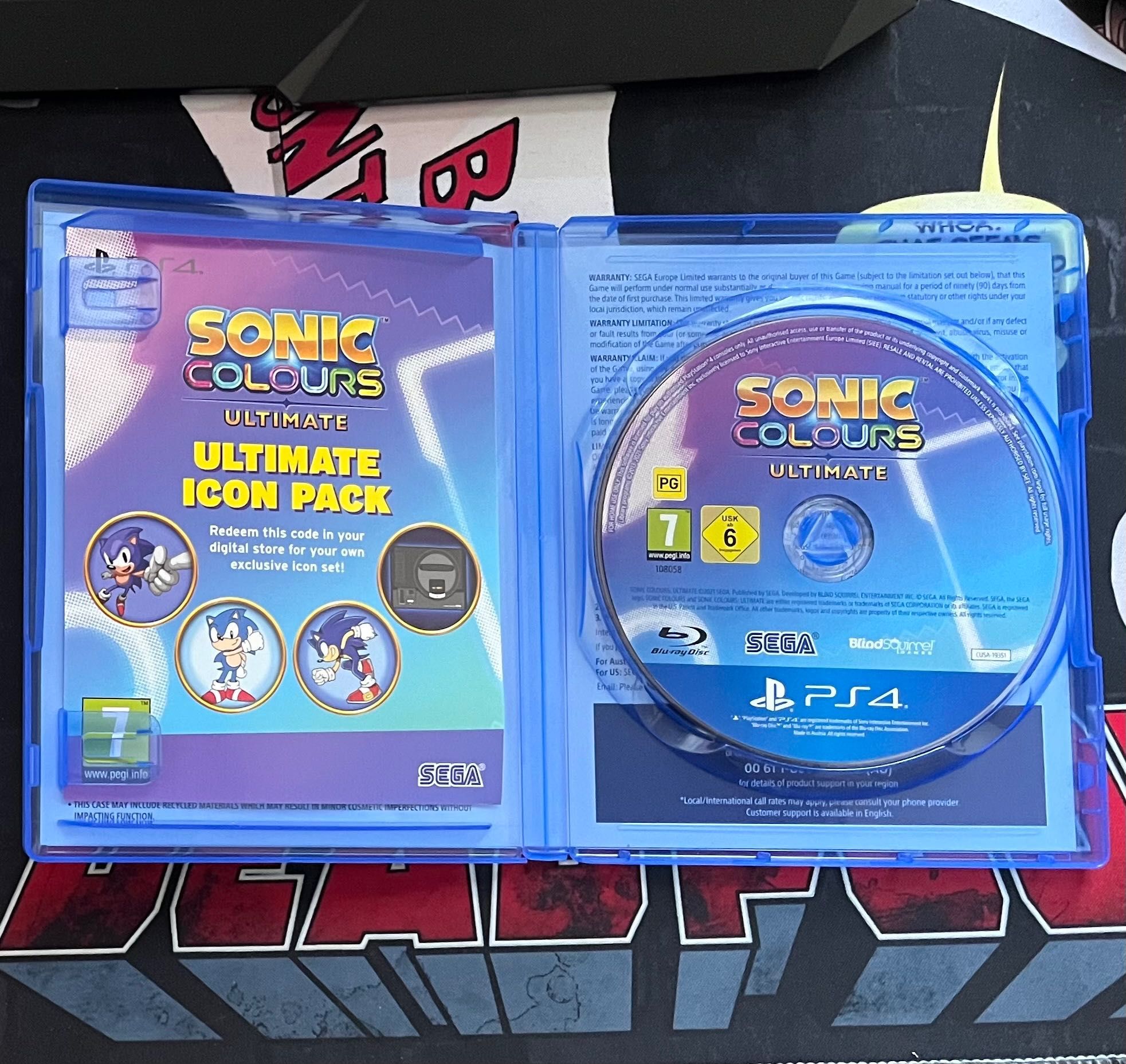 Игра за PS4: Sonic Colours Ultimate с ЕКСЛКУЗИВЕН ключодържател