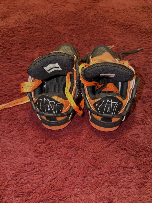 Adidasi Grixx copii 37 - state f buna- negru cu portocaliu