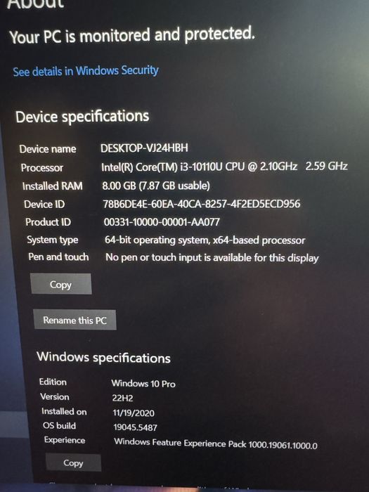 Vând Laptop Allview Allbook i3 10th