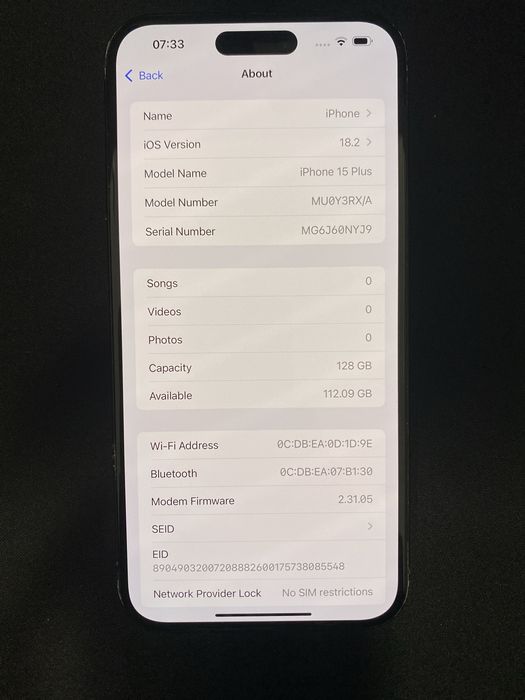 iPhone 15 Plus 128GB ID-ivl830