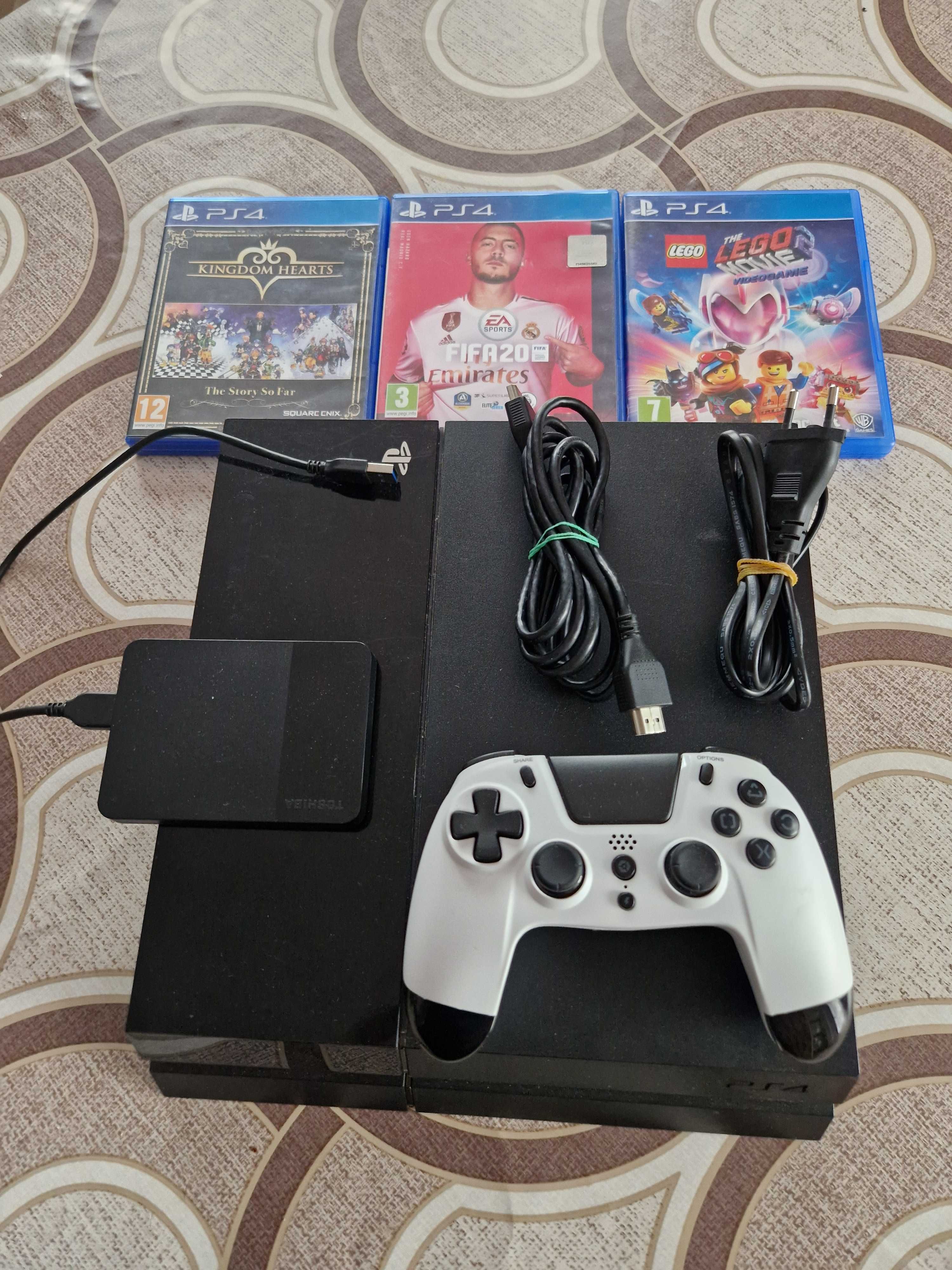 PS4 500GB с 1tb външен диск