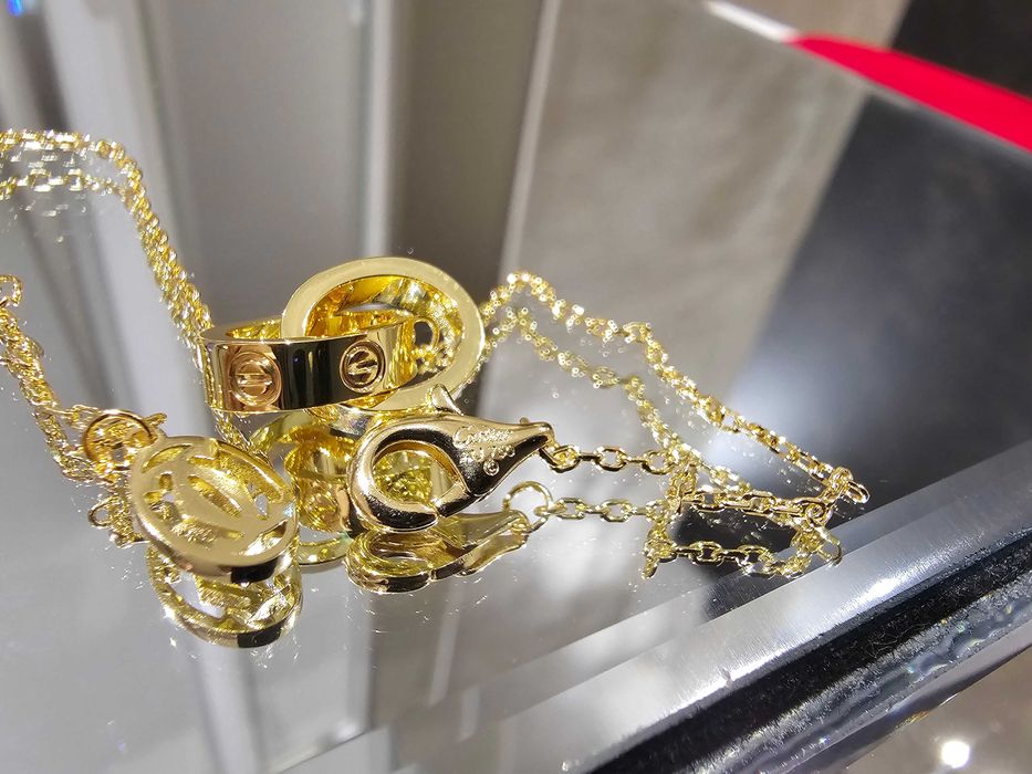 CARTIER Love Gold Chain Мъжка / Дамска Гривна