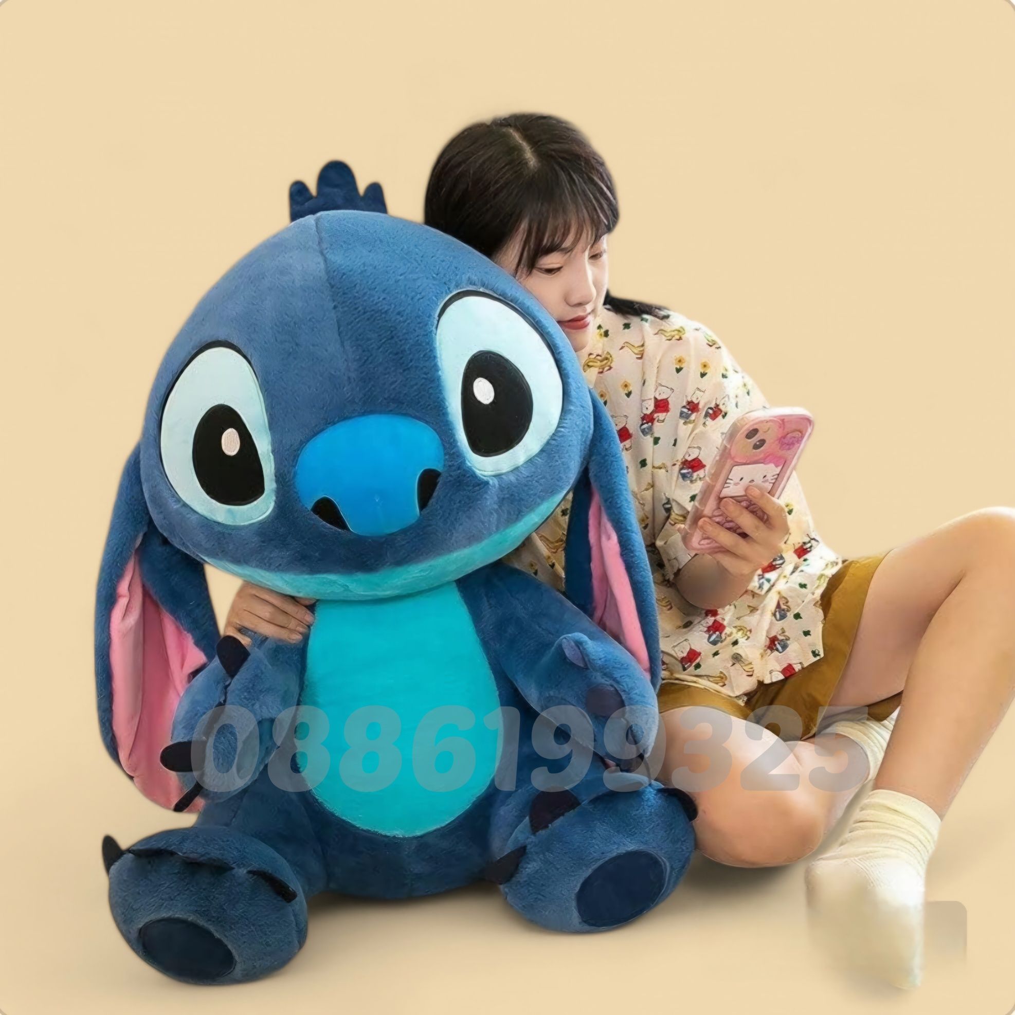 Голяма плюшена играчка Лило и Стич, 20/150см, Голям плюшен Стич