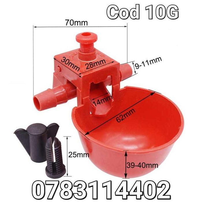 Adapatori gaini pui gaste curci prepelite porumbei-nivel reglabil- 10G