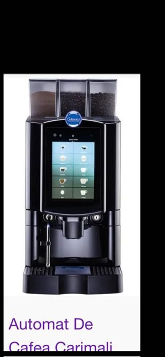 Automat profesional de cafea Carimali nou