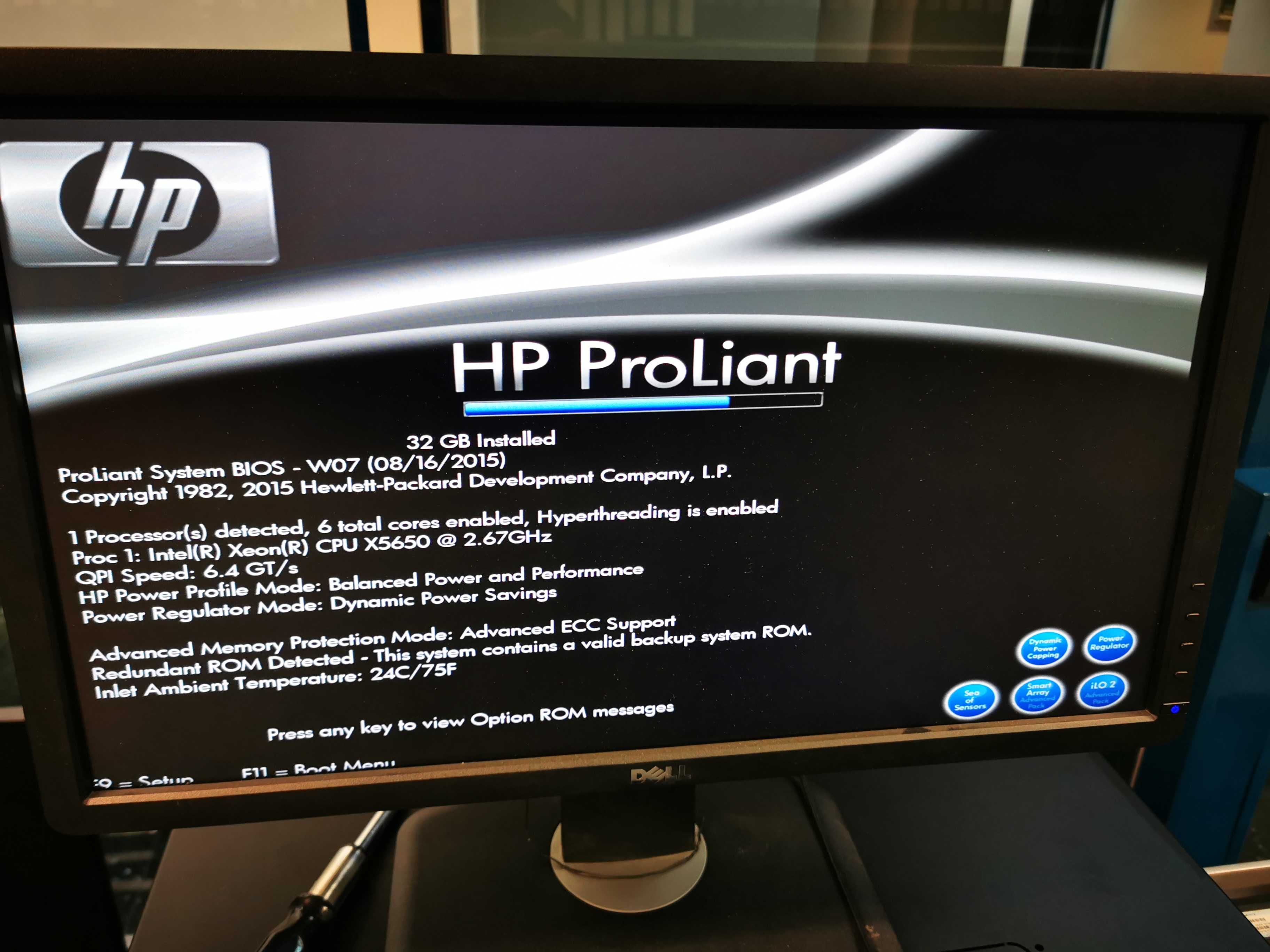 Продавам сървър HP ProLiant ML330 G6