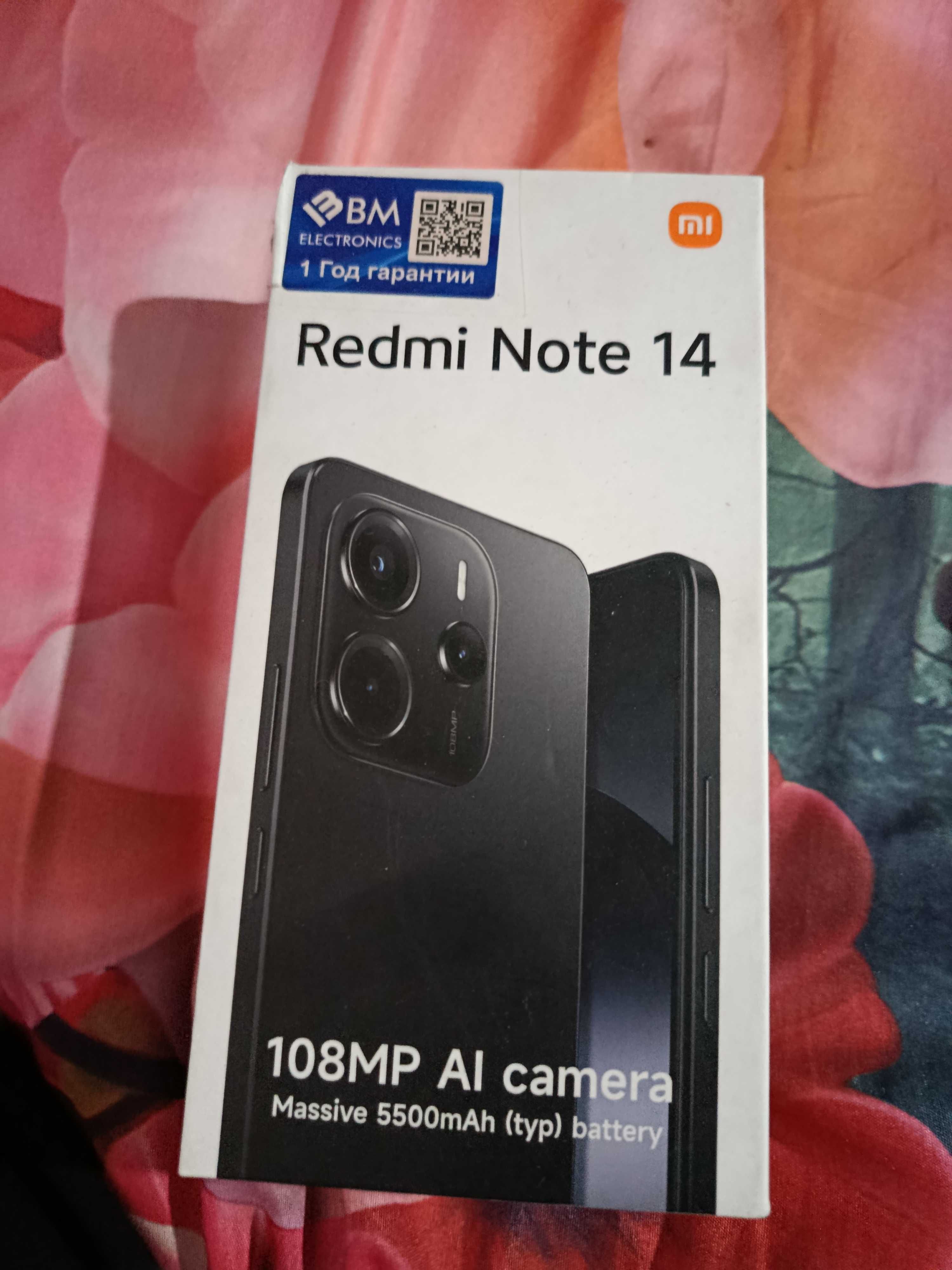 Redmi note 14 8/256