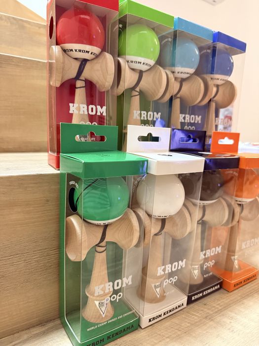 Kendama KROM Pop LOL Sticky– 249 lei Sigilate Diverse Culori