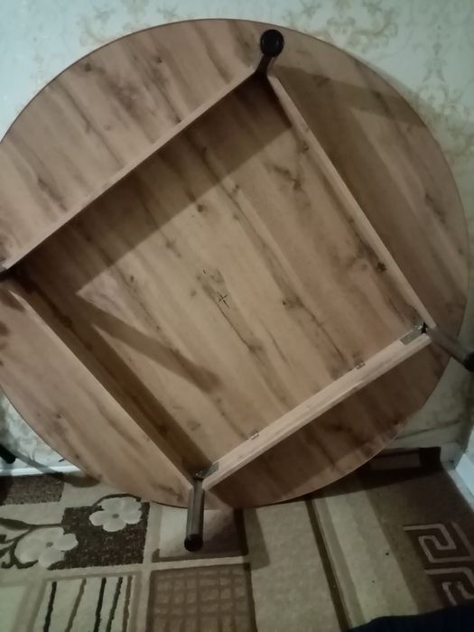Стол круглый казахский