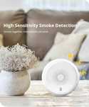 Senzor smart / detector de fum / alarma incendiu Tuya Zigbee TR GRATIS