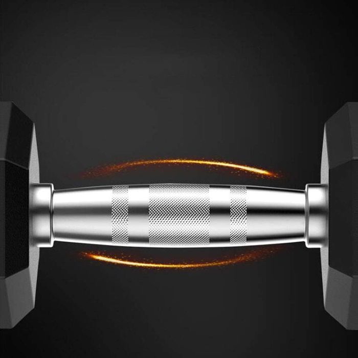 Suport si gantere 2.5Kg-15Kg, Greutate totala gantere 105 kg, Negru