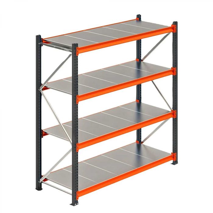 Lichidam stoc rafturi metalice NOI depozitare 350 kg/nivel inlatime 3m